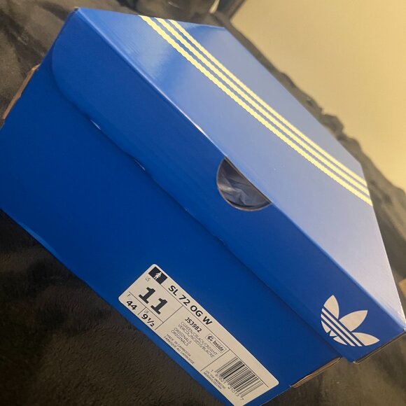 NIB adidas Originals SL 72 – Preloved Brown Snakeskin | Core Black/Cream - Picture 9 of 11